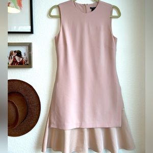 Theory Light Pink Dress with Silk